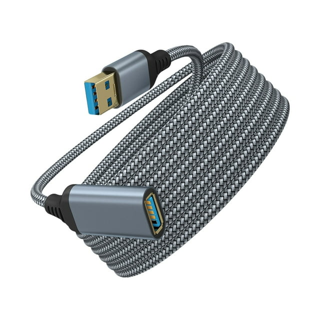 GXXGREAT Nylon Braided USB 3.0 Extension For Computer Hard Drive Camera
