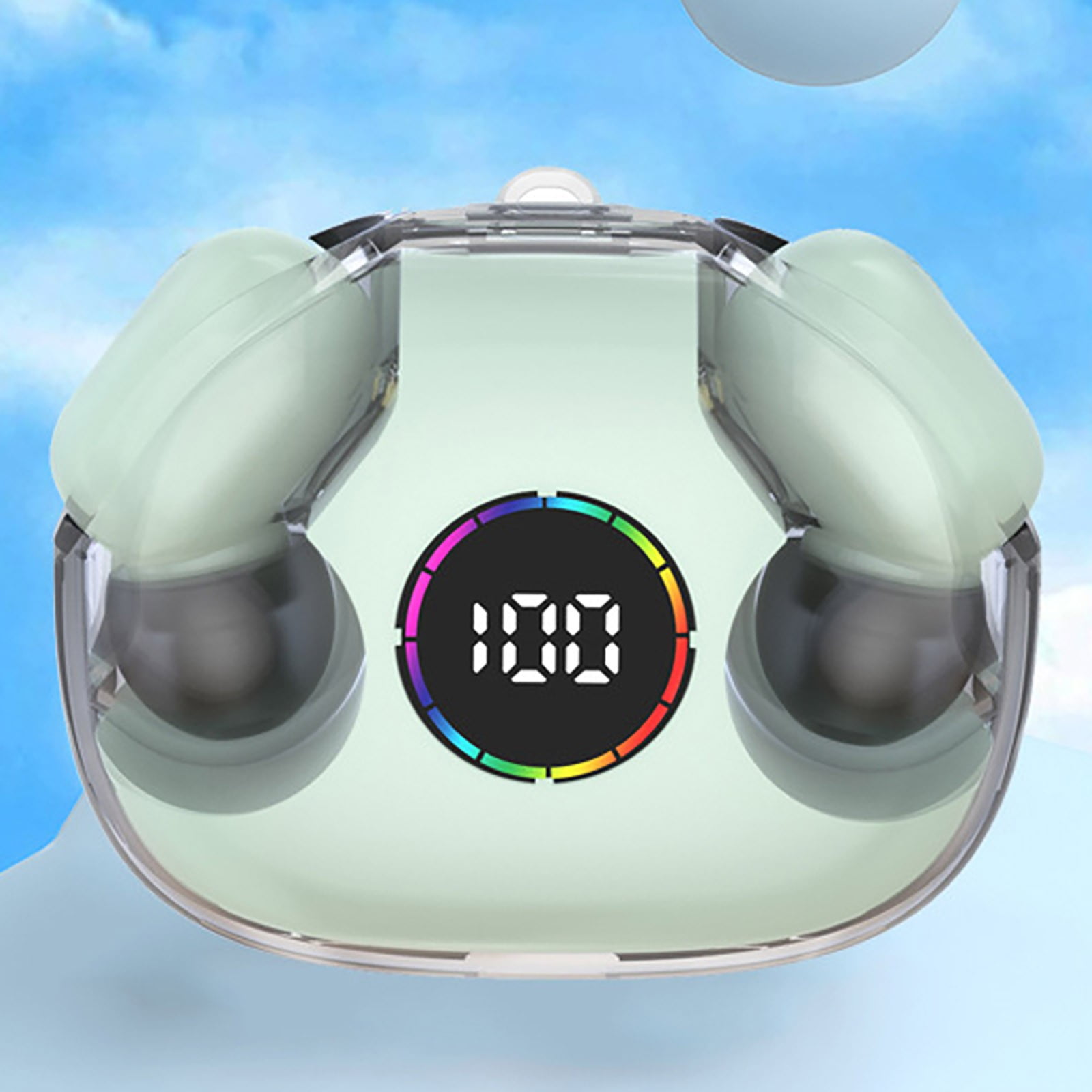 GXXGREAT Wireless Earbuds With Long Battery Life Mini In Ear Sports Noise Cancelling Headphones