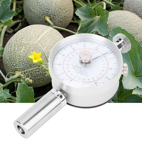 GY03 Fruit Penetrometer Sclerometer Farm Fruit Hardness Tester Machine with 2 Measuring Head