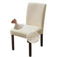 thumbnail image 1 of GY 1PCS High Elasticity Dining Chair Cover, Polyester Material, Suitable for Dining Room, Wedding, Banquet, Home Decoration, 1 of 9