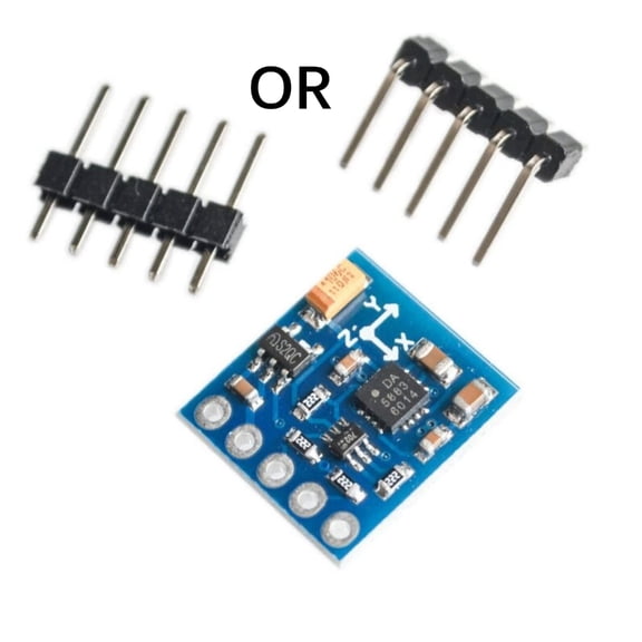 GY-271 QMC5883L Chip Triple Dimensional Compasses Magnetometer Sensory Module 3.3V 5V for Electronic Robotic Microcontroller