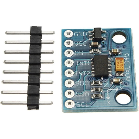 GY-291 ADXL345 3-Axis Digital Gravity Acceleration Tilt Module, IIC/SPI Transmission for Arduino