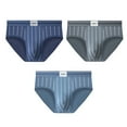 thumbnail image 1 of GY 3-Pack Mens Cotton Bikini Briefs - Breathable & Comfortable Low-Rise Underwear, 1 of 5