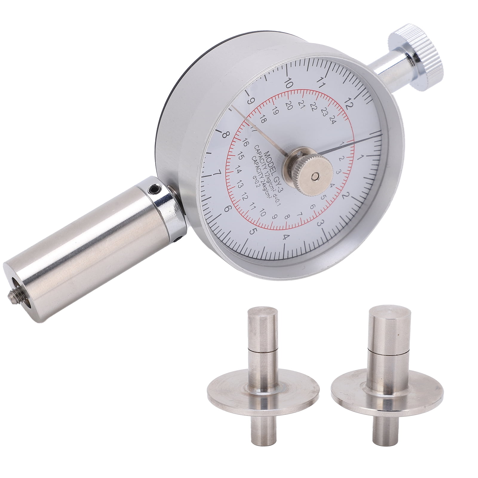 GY?3 Portable Fruit Hardness Tester Penetrometer Sclerometer with Dual ...