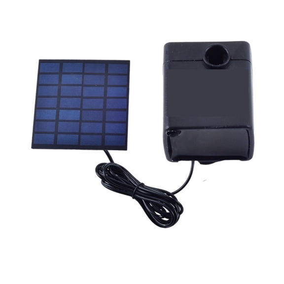 GY-8036 Split Solar Fountain Light Floating Bird Bath Pump Outdoor Pond Landscape Sprayer ,Multi Nozzle Garden Decor