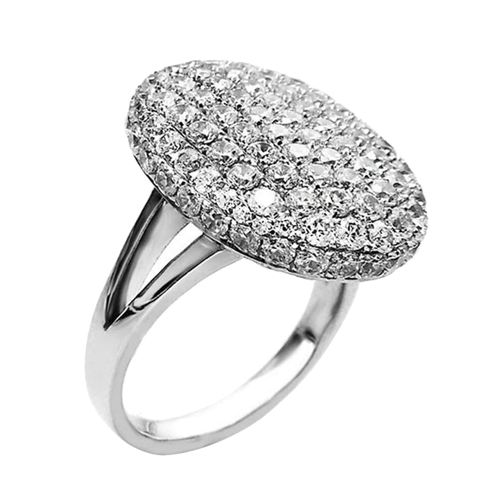 GY Film Rings Bella's Ring White Gold Plated Cz Women Wedding Ring