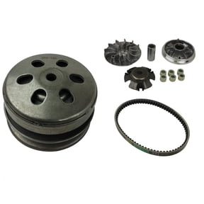 GY6 150cc Clutch Assembly 19 Spline Automatic Scooter Moped Go-Kart ATV Kit 8354220-30 Belt