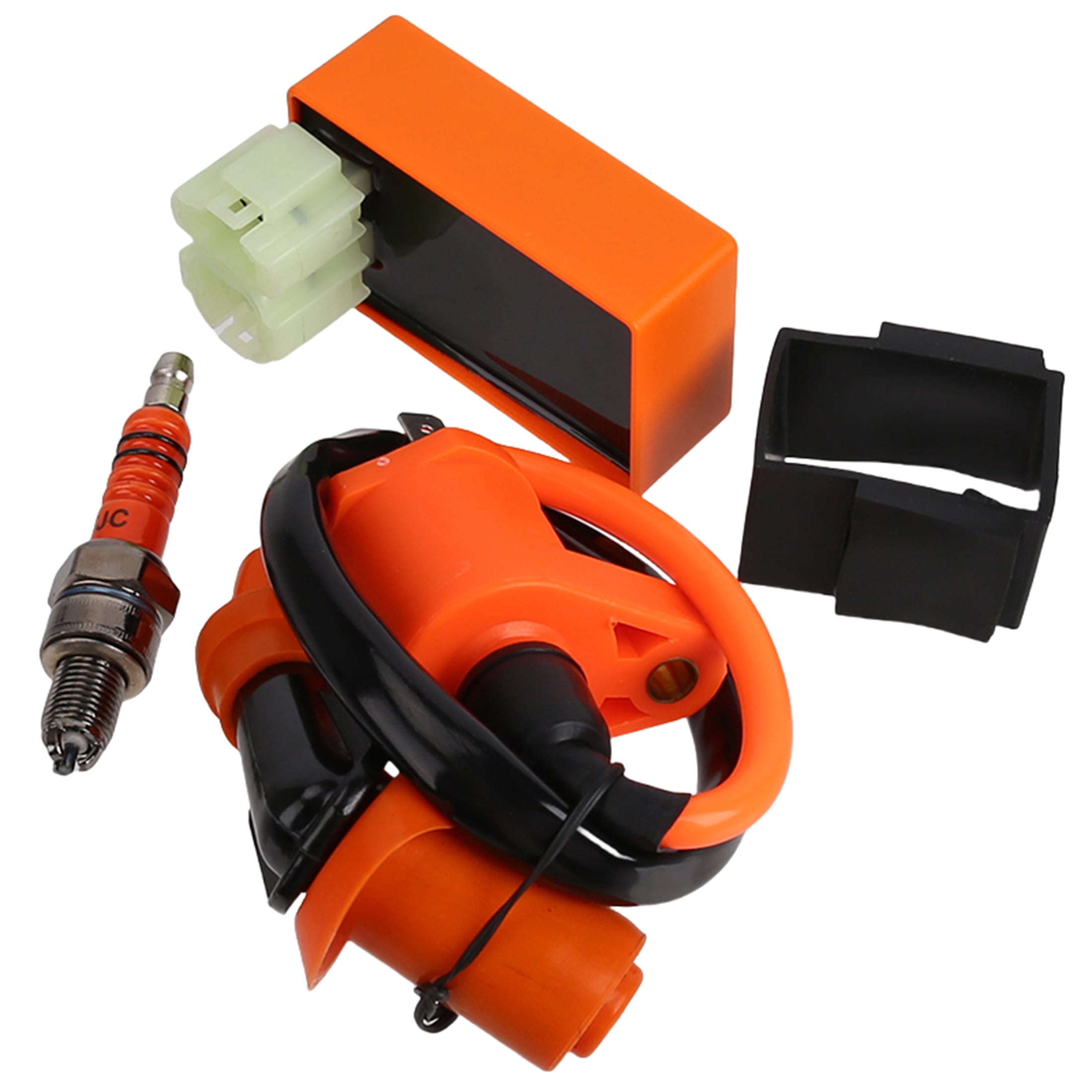 GY6 150cc Ignition Coil Kit with 6 Pin AC CDI Box Spark Plug For 150cc ...