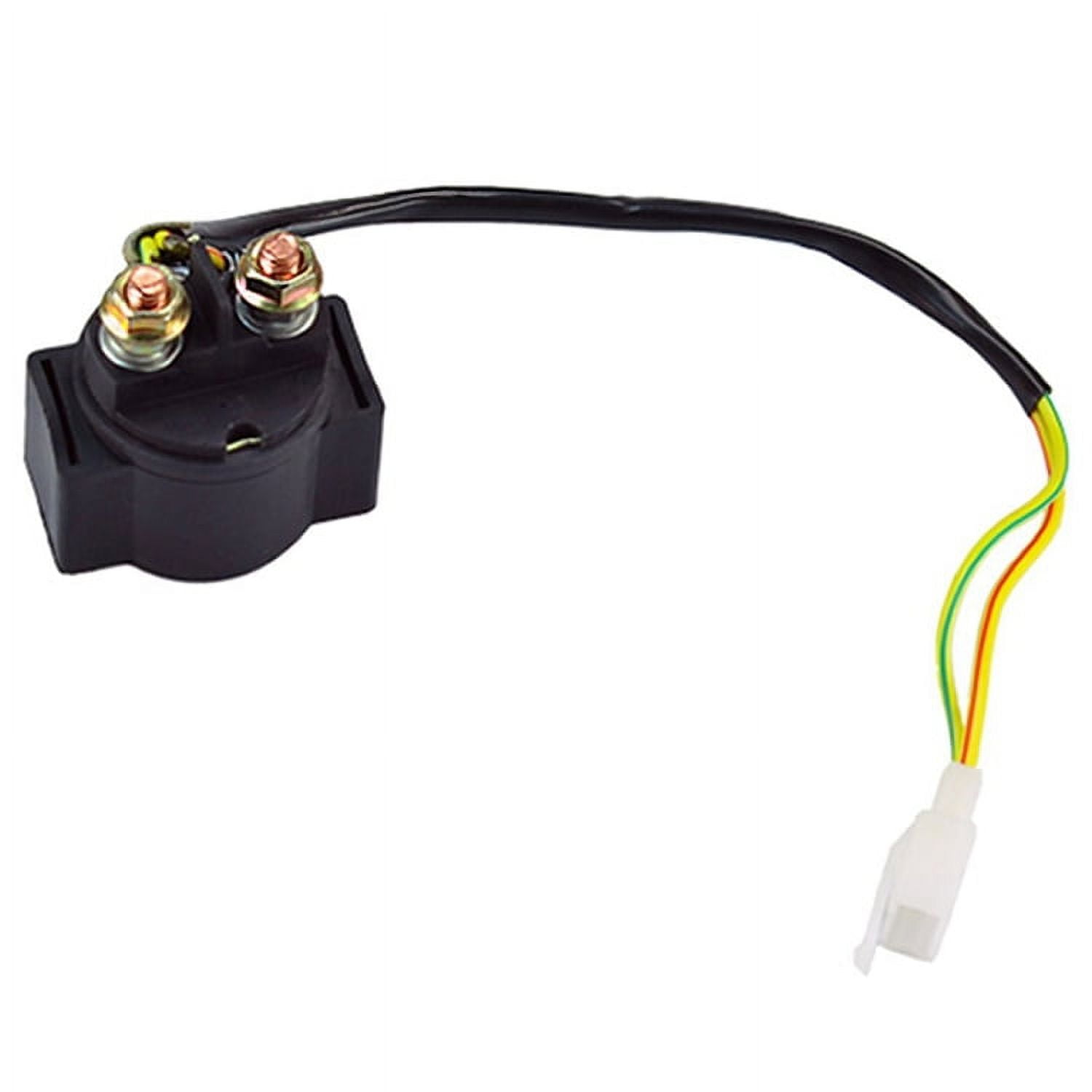 Solénoïde Démarreur 12V 20W Pour Scooter GY6 50cc 125cc 150cc, CG125 - Relais électromagnétique, 2 Broches - Compatible ATV, Karts