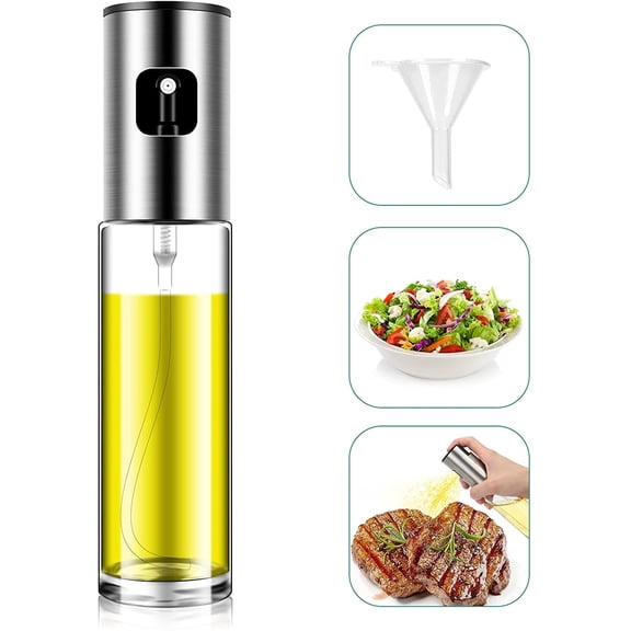 GYDEK 100ml Oil Sprayer for Cooking, Olive Oil Sprayer Mister, Olive Oil Spray Bottle, Olive Oil Spray for Salad, BBQ, Kitchen Baking