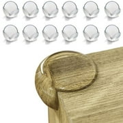 GYDEK 12-Pack Clear Table Corner Protectors for Baby Safety - Furniture Guards & Bumpers for Table Edges and Corners