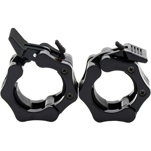 GYDEK Barbell Clamps Collars Quick Release Pair Weight Clips for 2 inch Barbell for Weightlifting