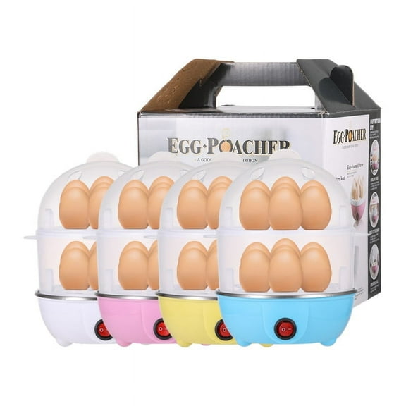 GYDEK Egg Cooker,14 Egg Capacity Rapid Electric Egg Boiler Maker with Auto Shut Off Feature, Blue