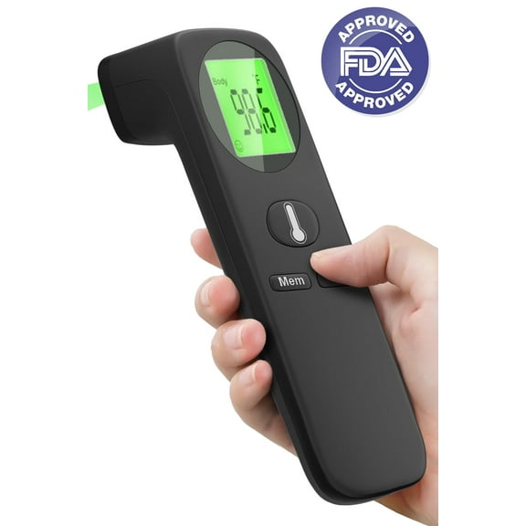 GYDEK Forehead Thermometer for Adults and Kids,Baby Thermometer with 35 Memory & Mute Function,No-Touch Infrared Thermometer with LED Display, Ideal for the Whole Family