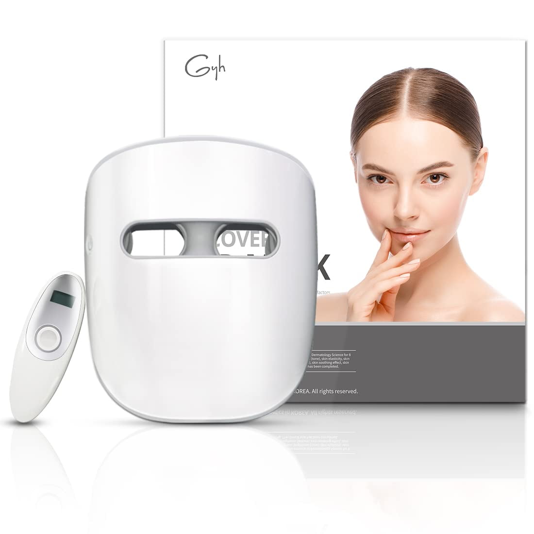 GYH LED Face Mask, Red HYZ01 Light Mask for Face, FSA/HSA eligible