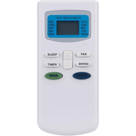 GYKQ-03 Replacement Remote Control Commander fit for DELONGHI TCL Klimaire Pioneer Ciac Airton Dronic Fujico Asia Airmaster Ayre Titan Conia Air Conditioner