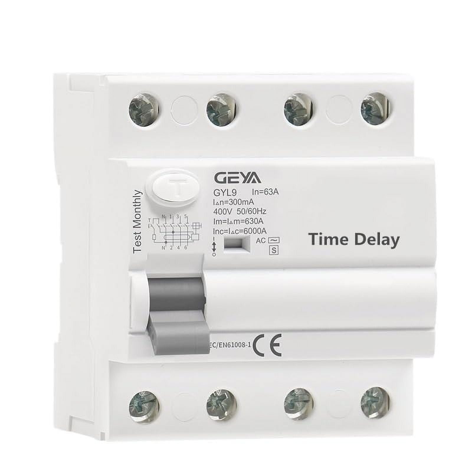 GYL9 ACS Type Time Delayed RCD RCCB ELCB Delay Type