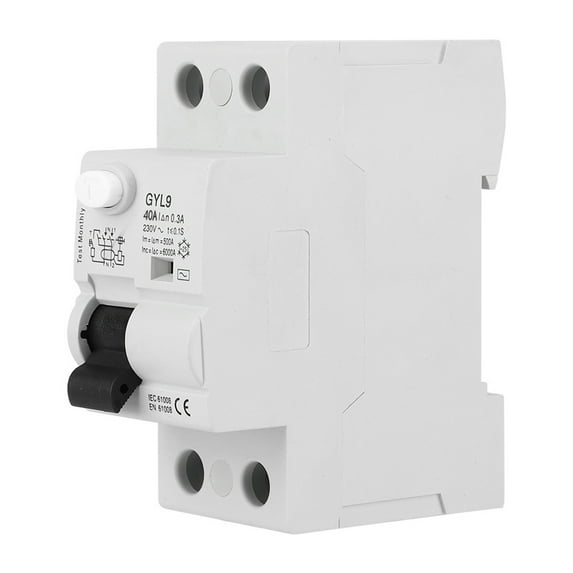 GYL9 Circuit Breaker 2P 230V 50/60Hz IP20 Electric Leaking Protector Current Circuit Breaker