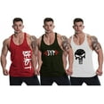 thumbnail image 1 of GYM VEST COMBO (PACK OF 3) 02 size L, 1 of 2