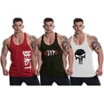 thumbnail image 1 of GYM VEST COMBO (PACK OF 3) 02 size S, 1 of 2