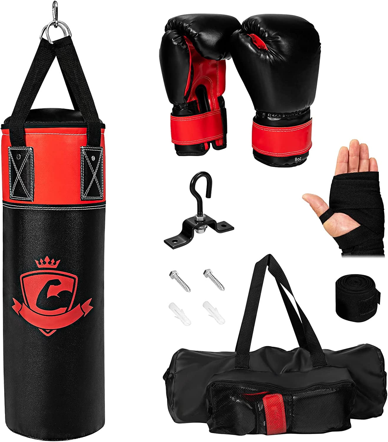 Punching Bag Do You Wear Wraps Under Boxing Gloves GYMAX Punching