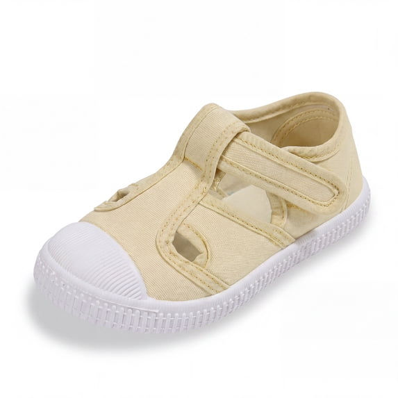 GYMEPIC Girl Sneakers Canvas Walking Shoes Rubber Sole Kids Casual Play