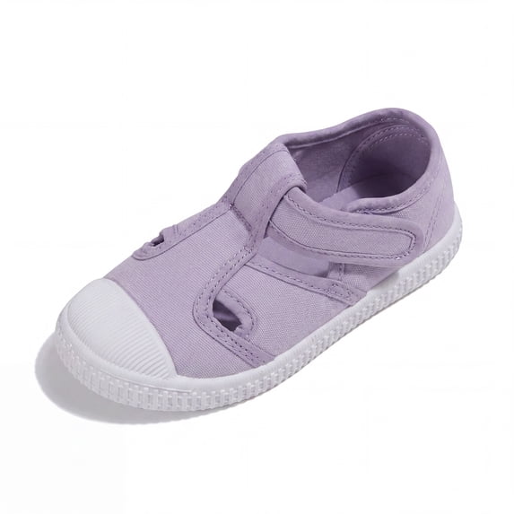 GYMEPIC Girl Sneakers Canvas Walking Shoes Rubber Sole Kids Casual Play