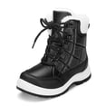 thumbnail image 1 of GYMEPIC Girls Snow Boots Warm Faux Fur Lined Non-Slip Winter Outdoor School Hiking Kids Boots, 1 of 4