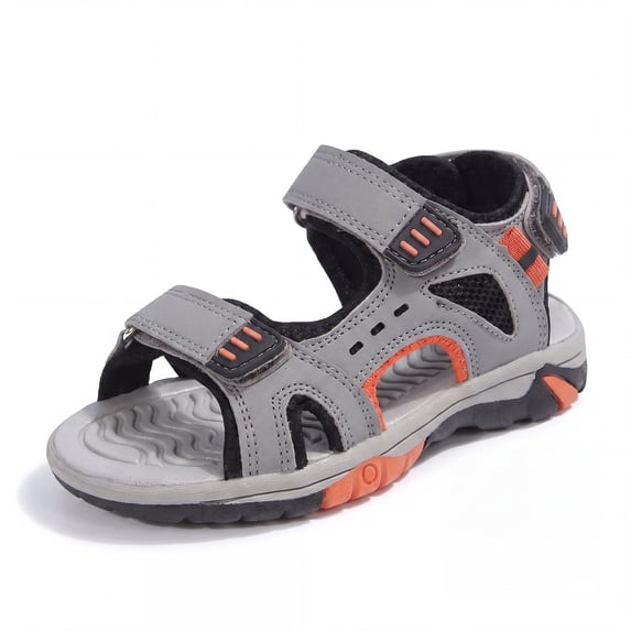 GYMEPIC Kids Open Toe Sandals Quick Dry PU Beach Shoes for Summer Camp