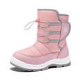 thumbnail image 1 of GYMEPIC Kids Waterproof Snow Boots Warm Winter Shoes Anti Slip Outdoor Boots Easy On Off for Boys Girls, 1 of 5
