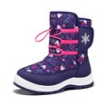 thumbnail image 1 of GYMEPIC Kids Waterproof Snow Boots Warm Winter Shoes Anti Slip Outdoor Boots Easy On Off for Boys Girls, 1 of 5