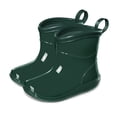 thumbnail image 1 of GYMEPIC Toddler Boys' PVC Rain Boots Lightweight Waterproof Solid Color Rain Boots for Kids Dark Green Toddler 6, 1 of 5