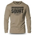 thumbnail image 1 of GYMISH CREATED EQUAL SQUAT Lightweight Long Sleeve Hooded T-Shirt for Men – Funny Gym Hoodie, Workout Shirt for Squat Day & Fitness Enthusiasts, 1 of 4