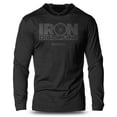 thumbnail image 1 of GYMISH IRON DISCIPLINE Lightweight Long Sleeve Hooded T-Shirt for Men – Motivational Gym Hoodie, Athletic Workout Shirt, Bodybuilding Apparel, 1 of 4