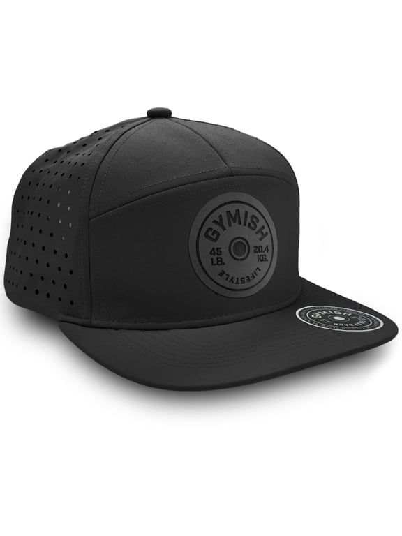 Lifestyle Weightplate Men's Workout Hat with Laser-Vented Design in Various Colors