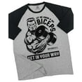 thumbnail image 1 of GYMISH RAGLAN Biceps in Your Way Workout Gym T-Shirt – Funny Gym Shirt for Men, Men's Fitness Tee, Bodybuilding & Weightlifting Apparel, 1 of 6