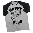 thumbnail image 1 of GYMISH RAGLAN Kickboxer Workout Gym T-Shirt – Funny Gym Shirt for Men, Men's Fitness Tee, Martial Arts & Workout Apparel, 1 of 6