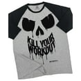 thumbnail image 1 of GYMISH RAGLAN Kill Your Workout Gym T-Shirt – Funny Gym Shirt for Men, Fitness & Weightlifting Tee, 1 of 6
