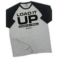 thumbnail image 1 of GYMISH RAGLAN Load It Up Workout Gym T-Shirt – Funny Gym Shirt for Men, Weightlifting Tee, Fitness & Bodybuilding Apparel, 1 of 6