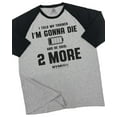 thumbnail image 1 of GYMISH RAGLAN Two More Workout Gym T-Shirt – Funny Gym Shirt for Men, Men's Workout Tee, Fitness & Bodybuilding Gym Apparel, 1 of 6