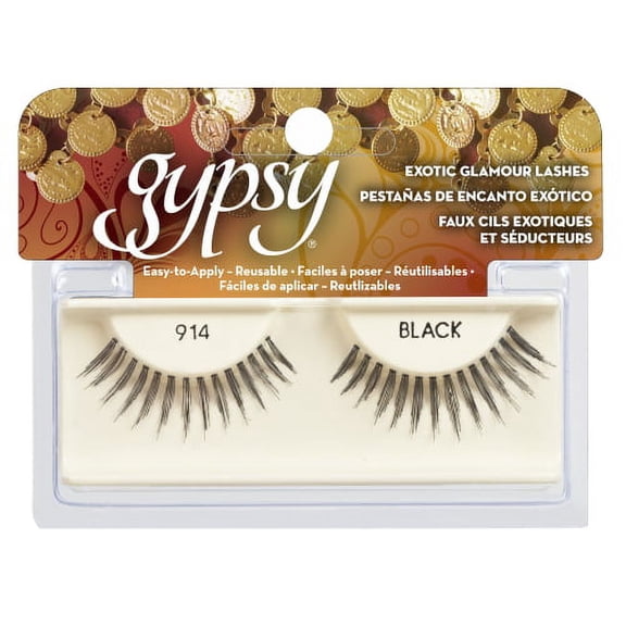 GYPSY LASHES False Eyelashes - 914 Black
