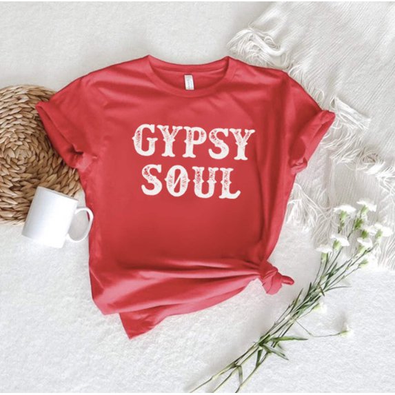 GYPSY SOUL short sleeve Tees