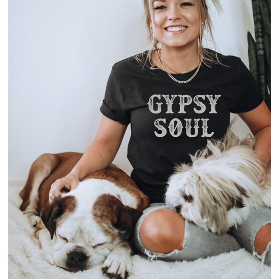 GYPSY SOUL short sleeve Tees