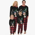 thumbnail image 1 of GYRATEDREAM Christmas Family Pajamas Sets, Christmas Family Matching Pajamas Sleepwear, Xmas Holiday Deer Print Family Pjs Jammies Nightwear Loungewear for 0M-3XL, 1 of 6