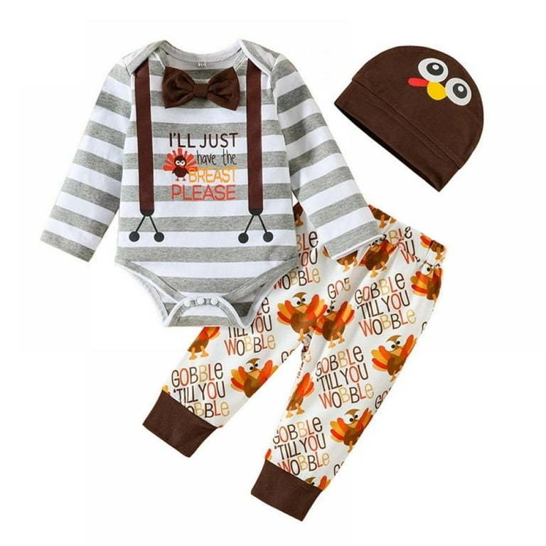 Newborn boy first shop thanksgiving outfit