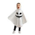 thumbnail image 1 of GYRATEDREAM 0-6T Toddler Kid Baby Girls Boys Halloween Costume White Ghost Cape Cloak Fancy Party Cosplay with Hat, 1 of 12