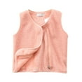 thumbnail image 1 of GYRATEDREAM 1-7T Boys Girls Fleece Vest Warm Pocket Zipper Up Children's Fleece Vest, 1 of 6