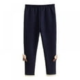 thumbnail image 1 of GYRATEDREAM 1-7T Girl Leggings Footless Tights Toddler Baby Thick Warm Skinny Stretchy Pant, 1 of 7