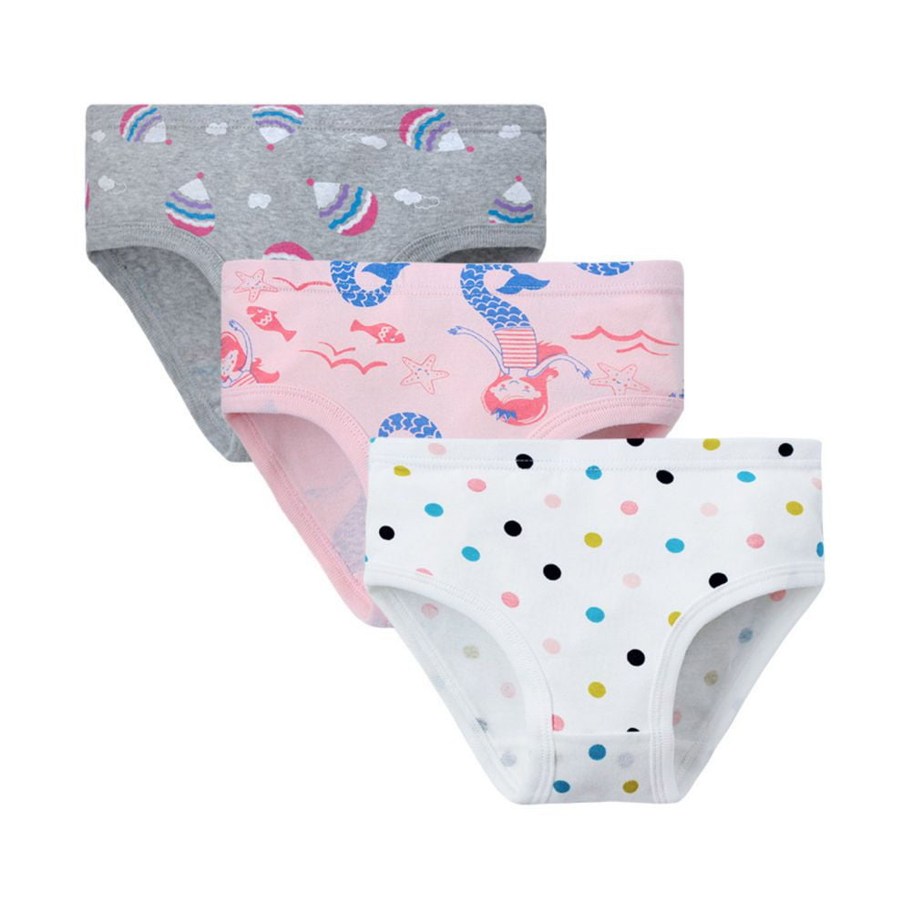 GYRATEDREAM 2 12T Girls Soft Cotton Underwear Little Girls Briefs gyratedream-2-12t-girls-soft-cotton-underwear-little-girls-briefs