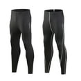 thumbnail image 1 of GYRATEDREAM 2 Pack Boys' Youth Compression Leggings Pants Tights Athletic Base Layer for Running Hockey Basketball 5-12T, 1 of 5